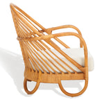 Safavieh Couture Ivybelle Rattan Accent Chair, CWK3005 - Natural / White