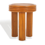 Safavieh Couture Bayard Rattan Round Accent Table, CWK3007 - Natural