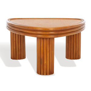Safavieh Couture Bayard Rattan Triangle Coffee Table, CWK3009