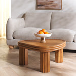 Safavieh Couture Bayard Rattan Triangle Coffee Table, CWK3009 - Natural