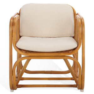 Safavieh Couture Brauner Rattan Pole Accent Chair, CWK3014
