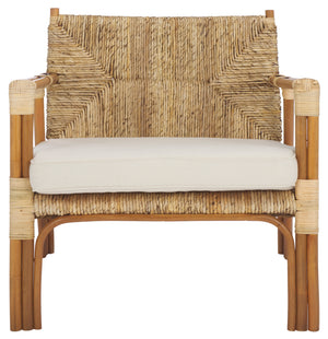 Safavieh Couture Elexa Banana Weaving Accent Chair, CWK3016