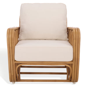Safavieh Couture Malina Rattan Pole Accent Chair, CWK3028