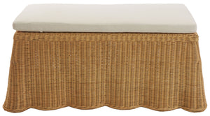 Safavieh Couture Hylda Rattan Bench, CWK3034