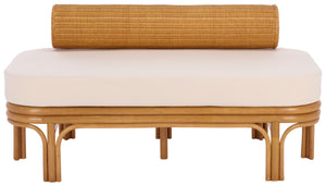 Safavieh Couture Fowley Rattan Bench, CWK4005
