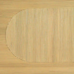 Kenzo Rattan Oval Coffee Table – NATURAL