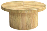 Oswald Rattan Round Coffee Table – NATURAL