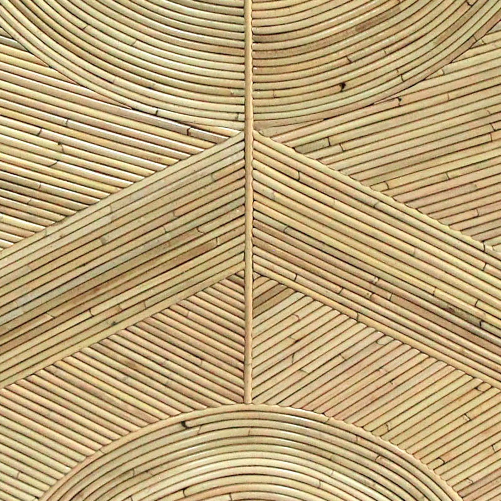 Oswald Rattan Round Coffee Table – NATURAL