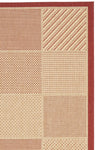BEIGE / RED