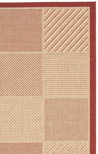 BEIGE / RED