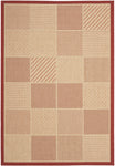 BEIGE / RED