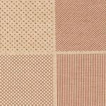 BEIGE / RED