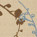NATURAL BROWN / BLUE