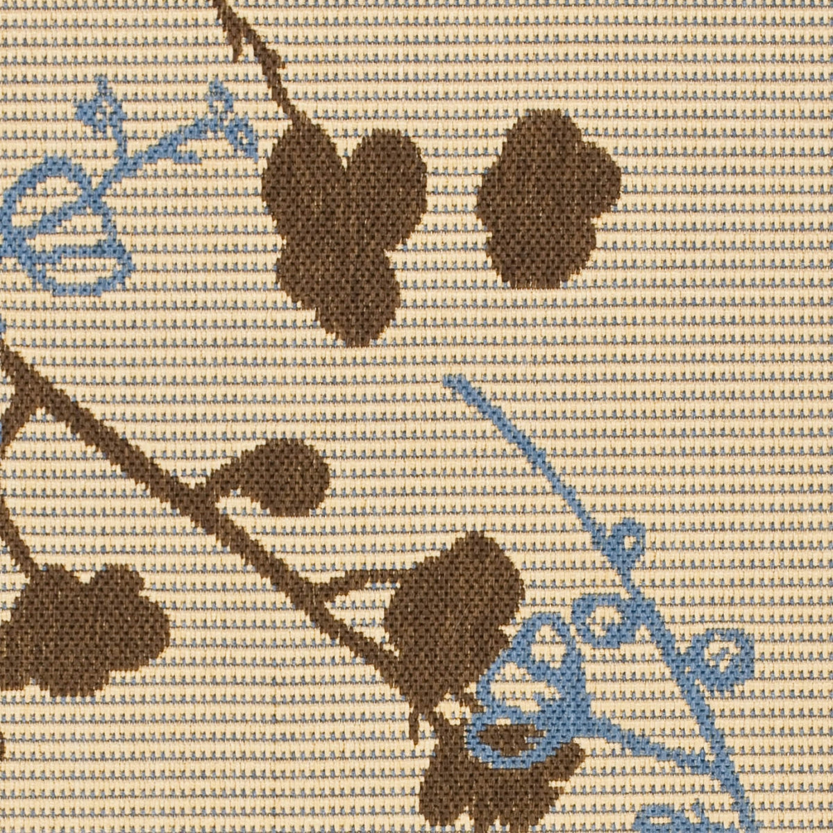 NATURAL BROWN / BLUE