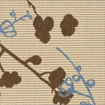 NATURAL BROWN / BLUE