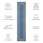 BLUE / BEIGE