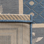 BLUE / IVORY