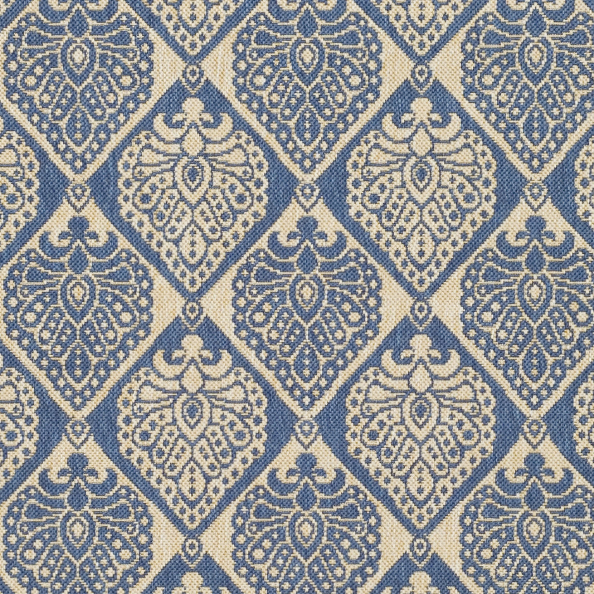 BLUE / IVORY