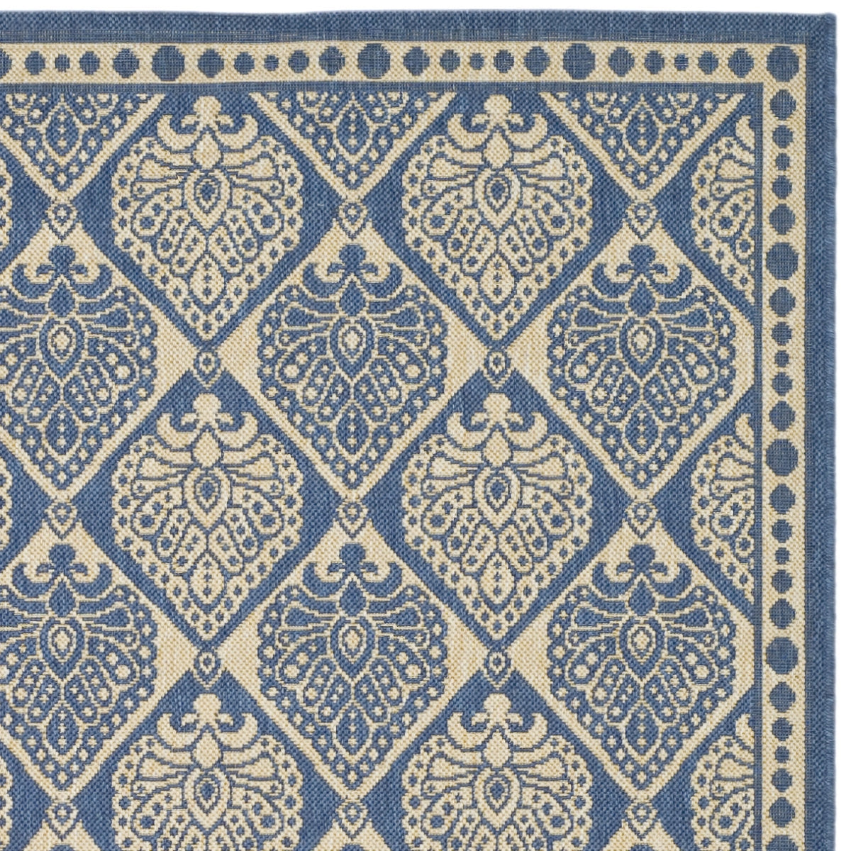 BLUE / IVORY
