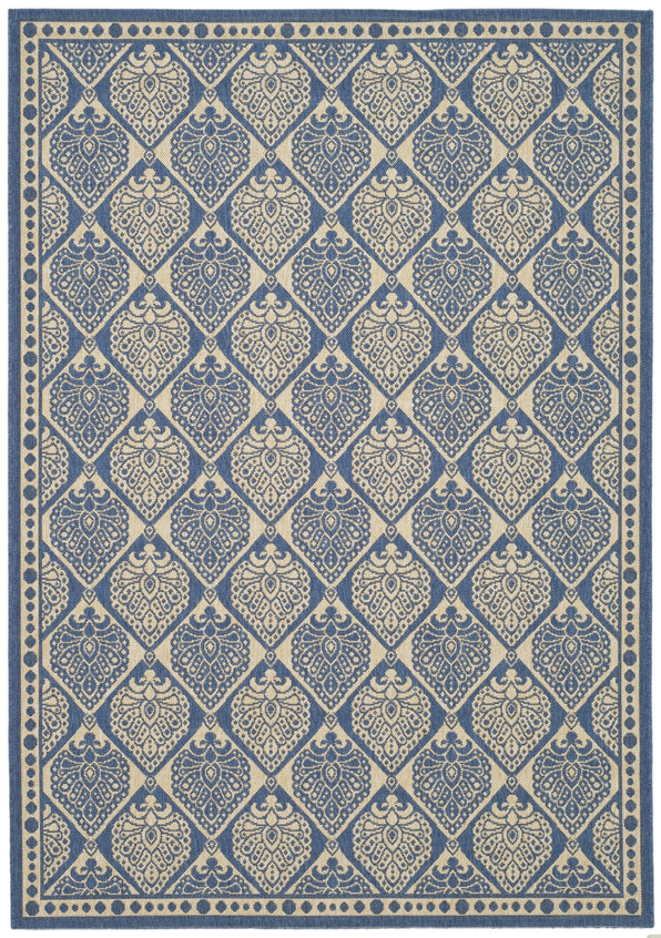 BLUE / IVORY