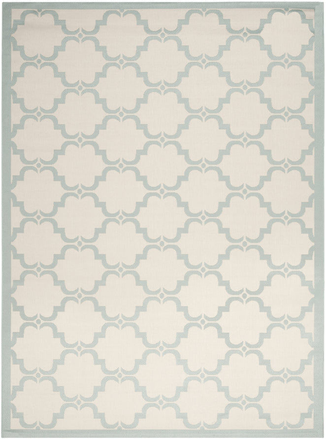 BEIGE / AQUA