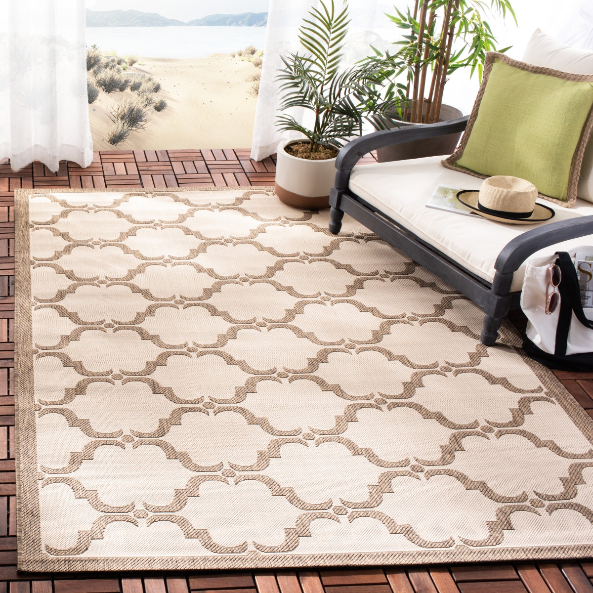 BEIGE / BROWN