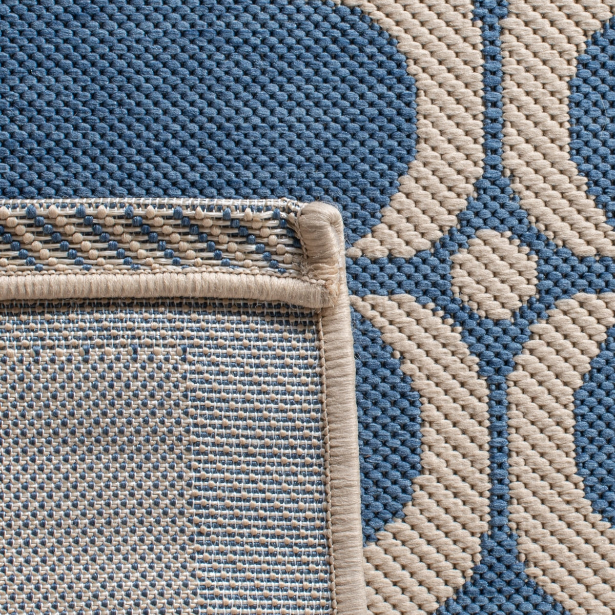 BLUE / BEIGE