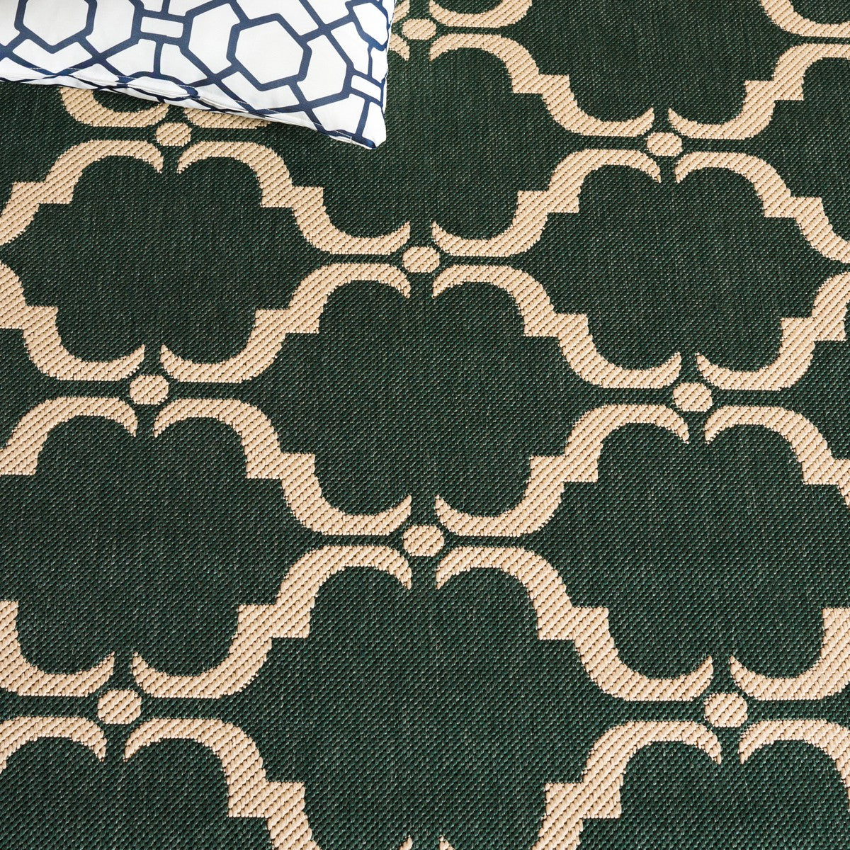 DARK GREEN / BEIGE