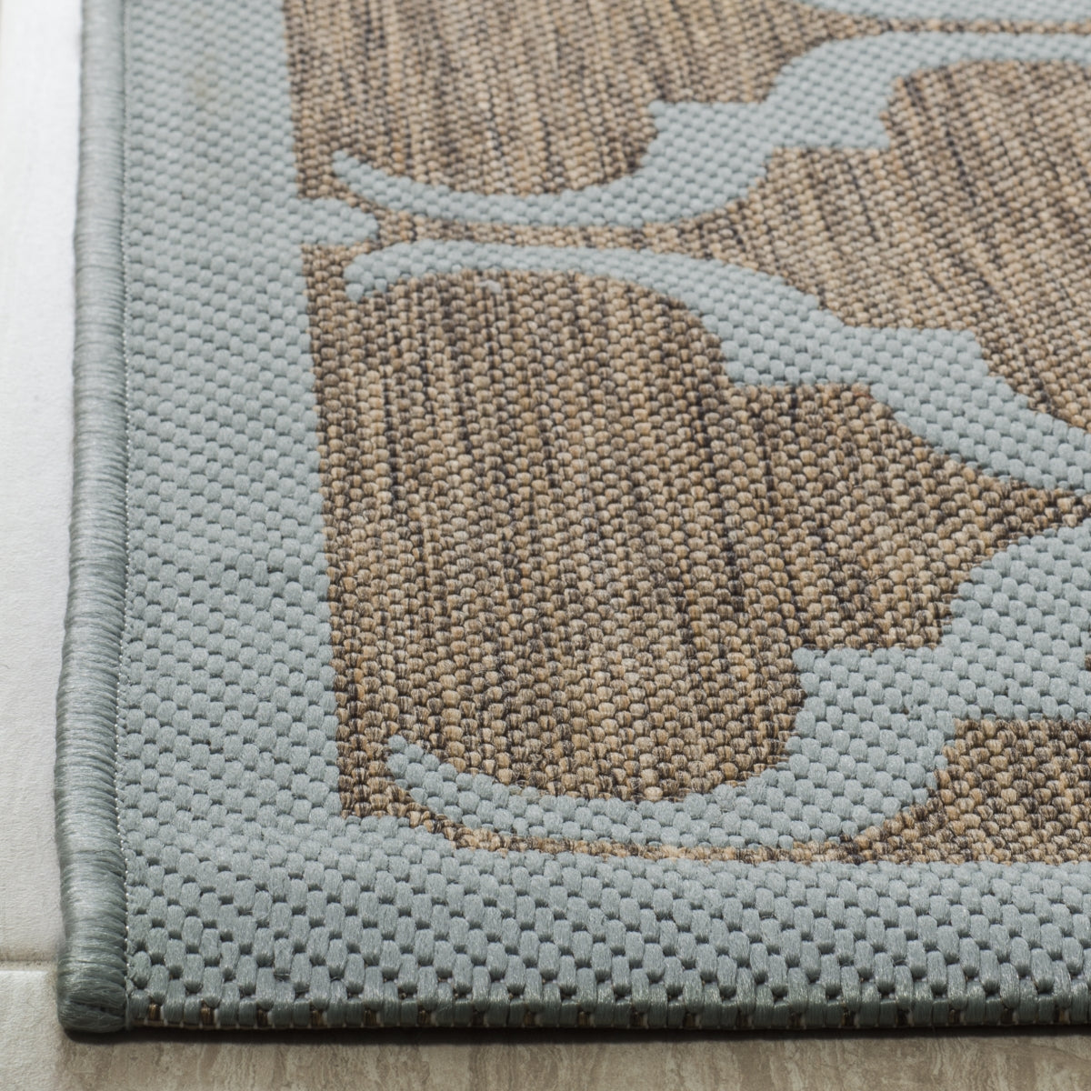BROWN / AQUA