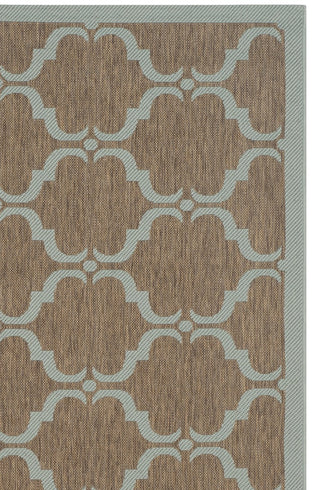BROWN / AQUA