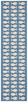 BLUE / BEIGE