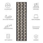 BLACK / BEIGE