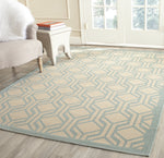 BEIGE / AQUA