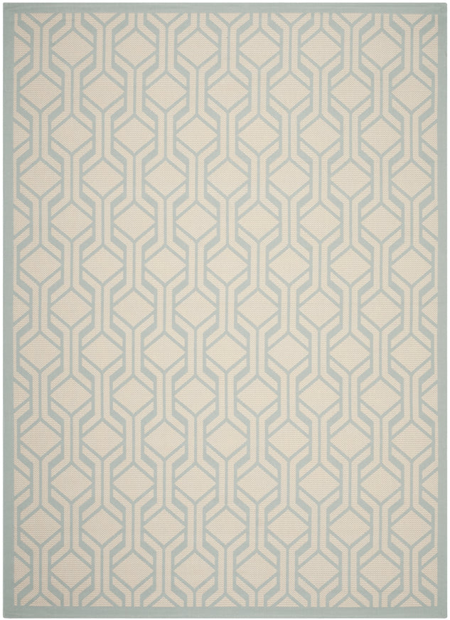 BEIGE / AQUA