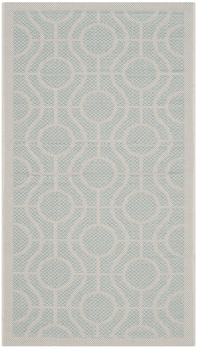 AQUA / LIGHT GREY