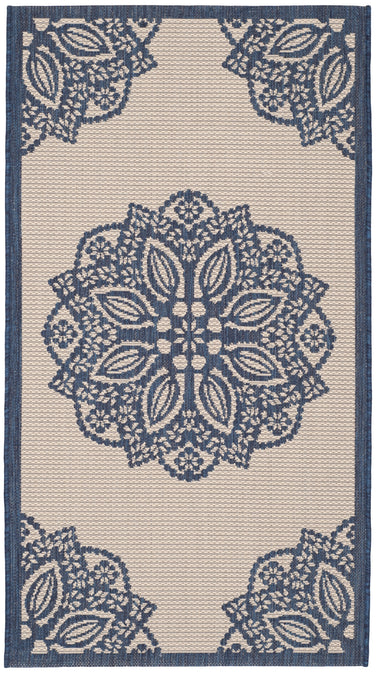 BEIGE / NAVY