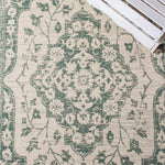 BEIGE / DARK GREEN