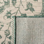 BEIGE / DARK GREEN