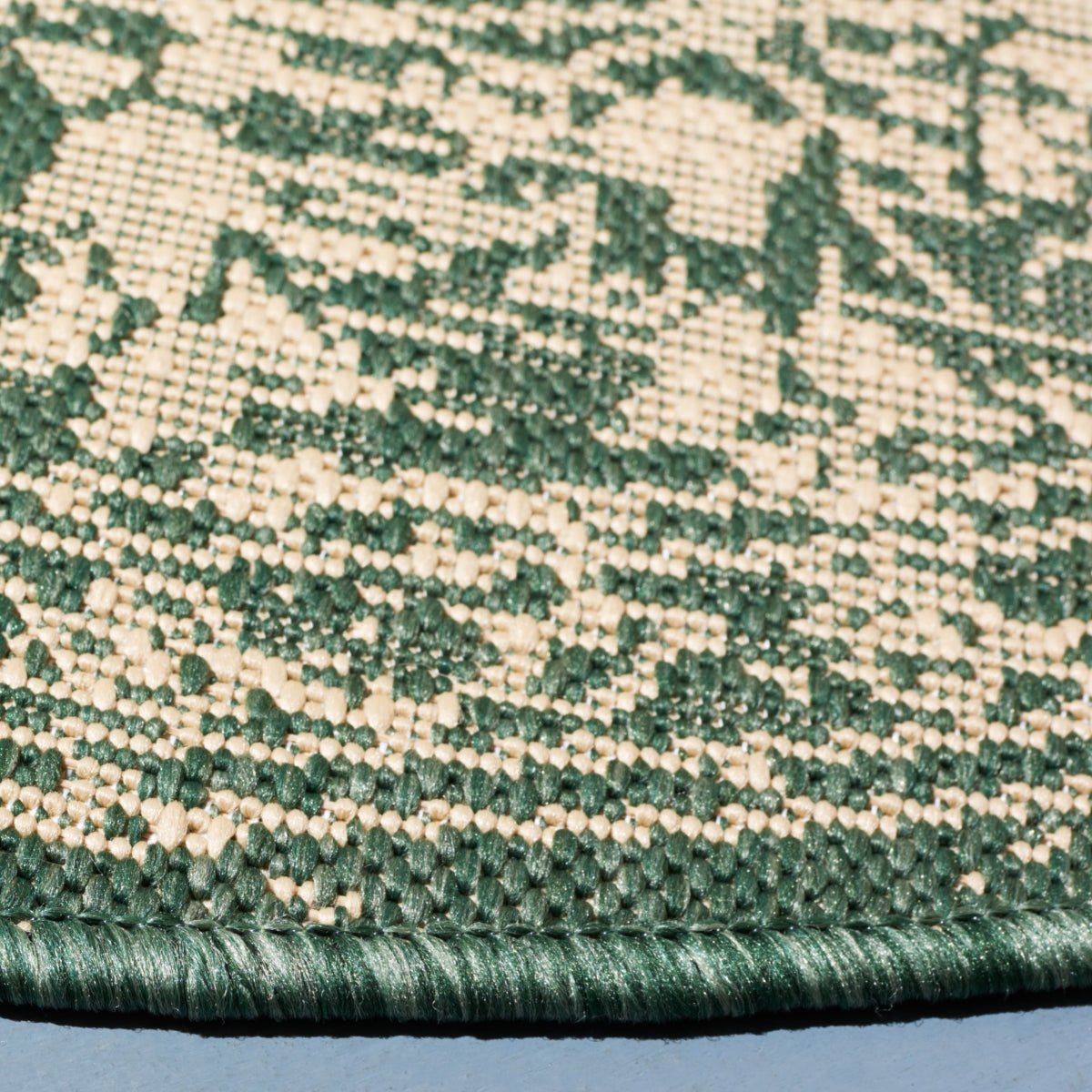 BEIGE / DARK GREEN