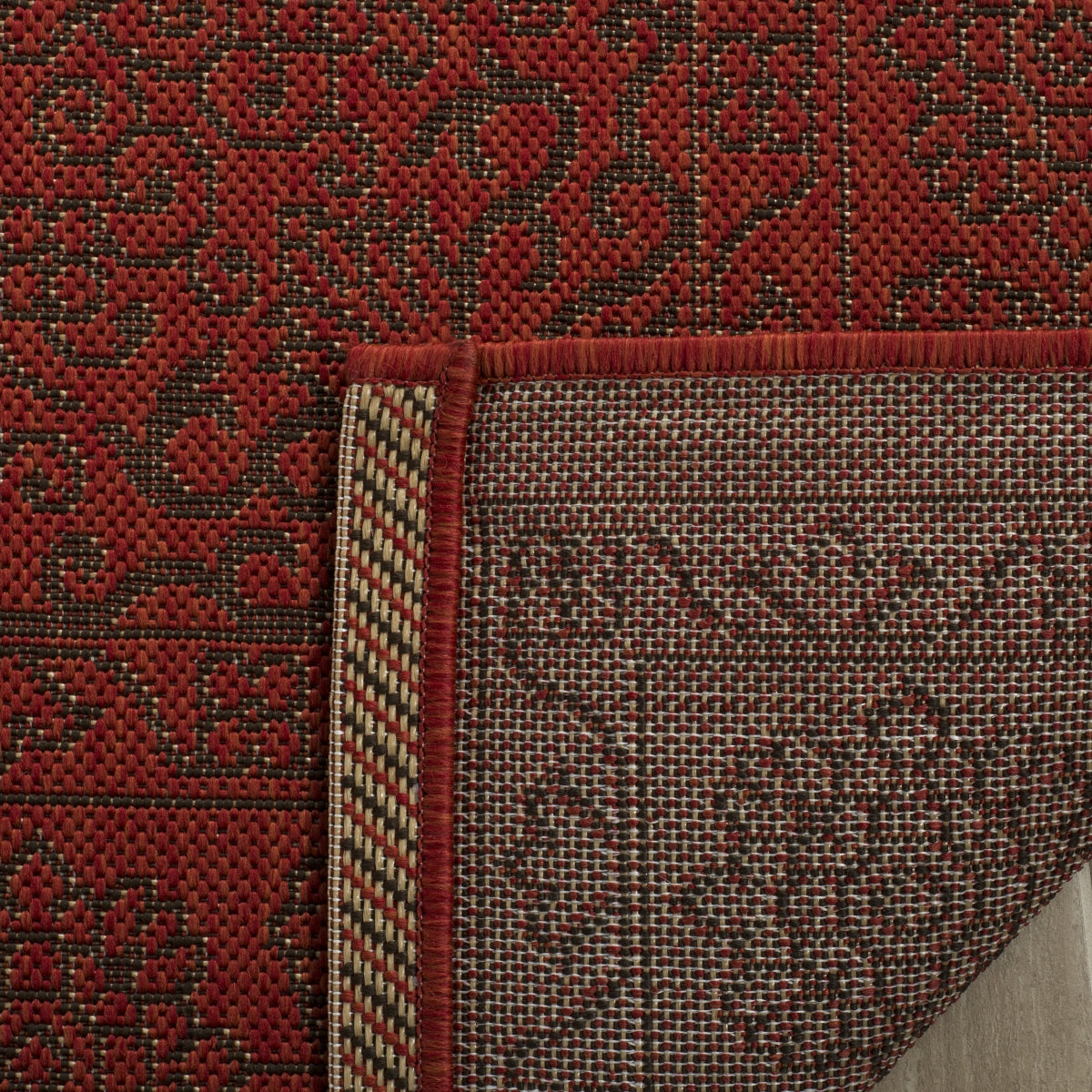 RED / CHOCOLATE