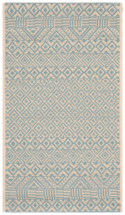 BEIGE / AQUA