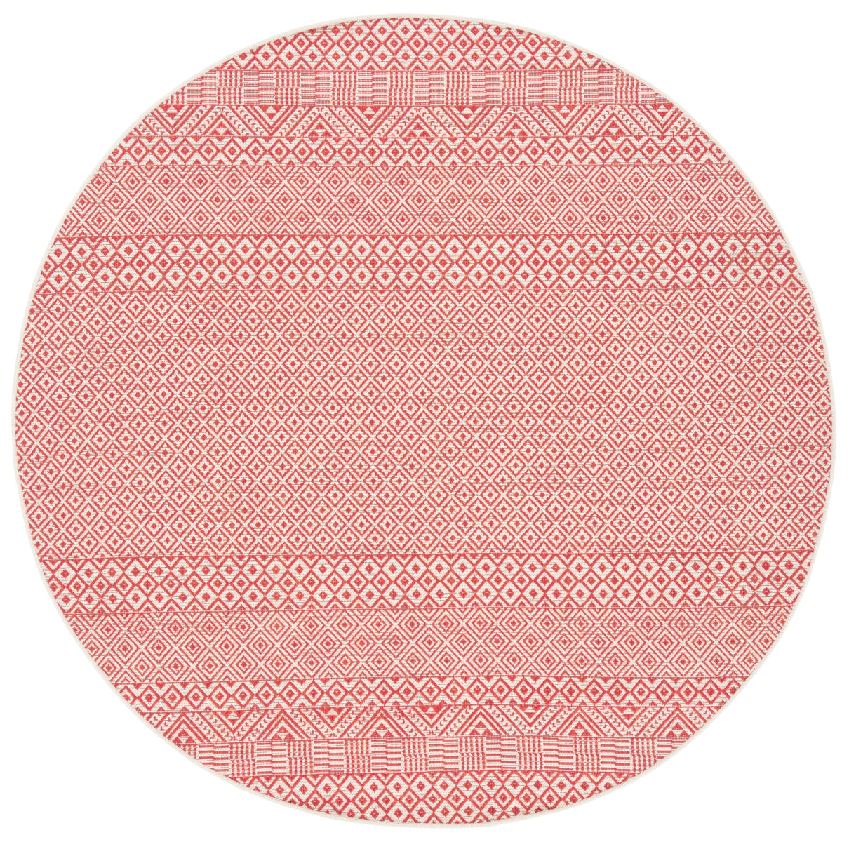 BEIGE / RED