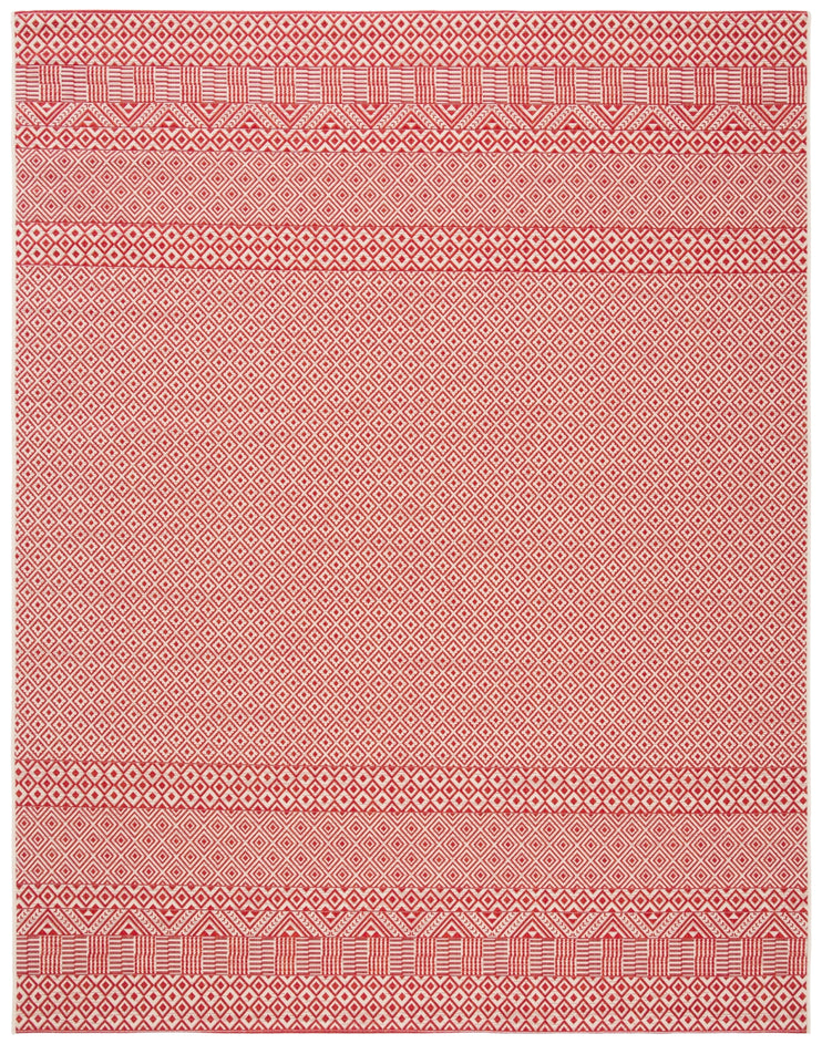 BEIGE / RED