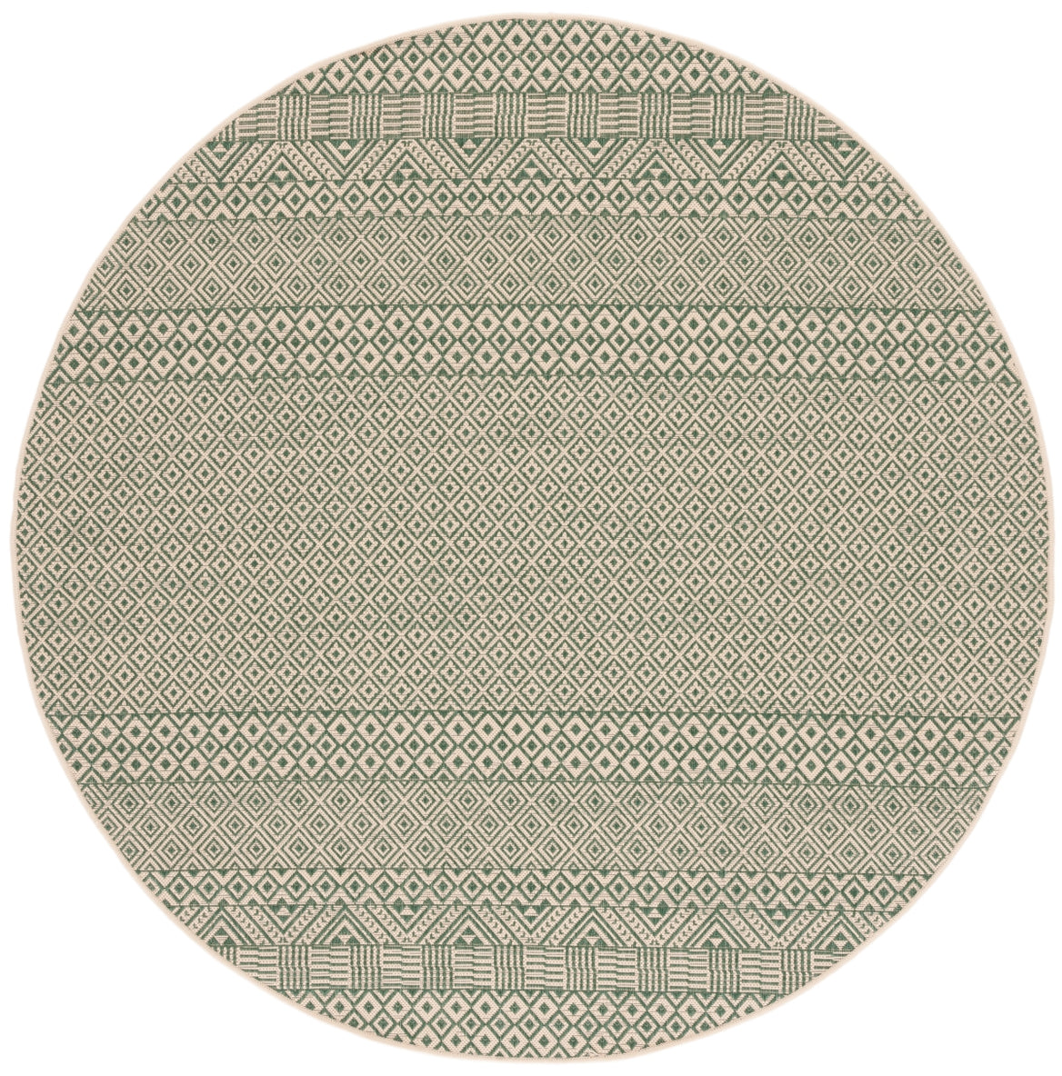 DARK GREEN / BEIGE