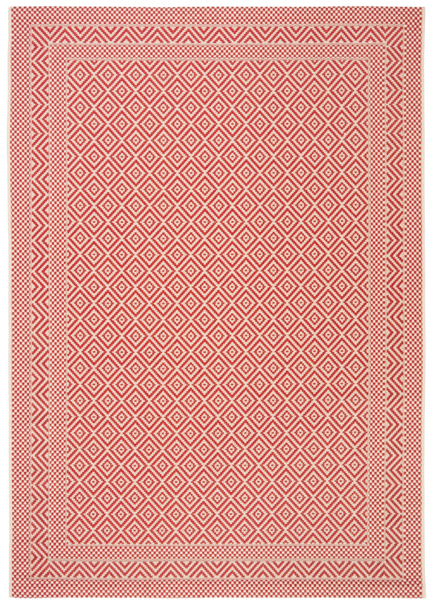 BEIGE / RED