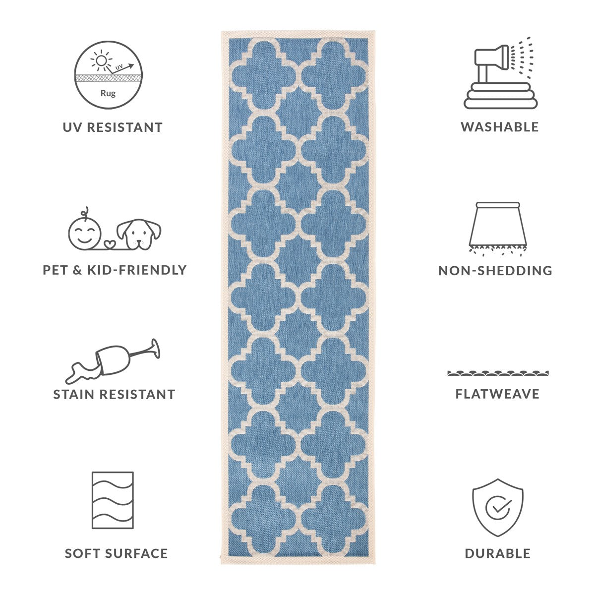 BLUE / BEIGE