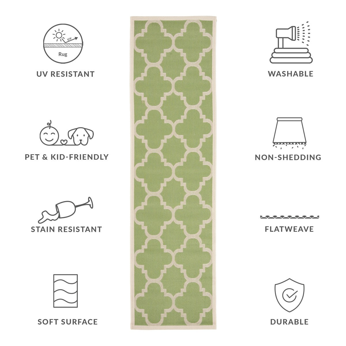 GREEN / BEIGE