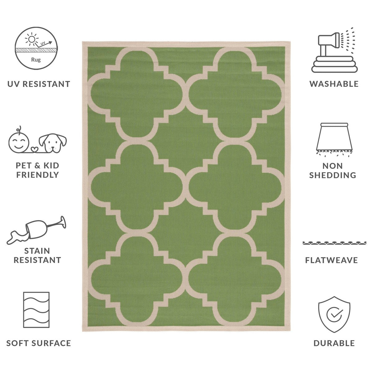 GREEN / BEIGE
