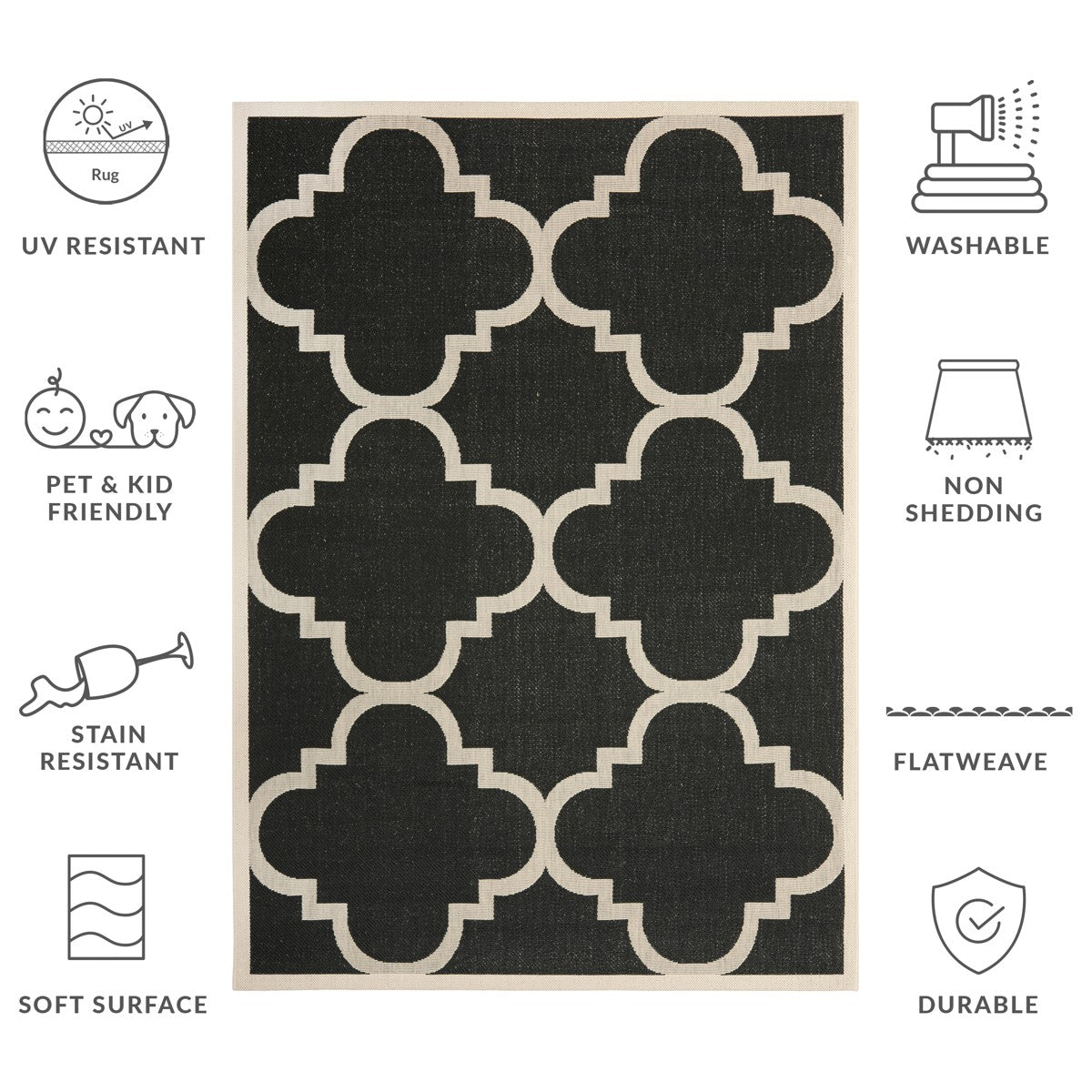 BLACK / BEIGE