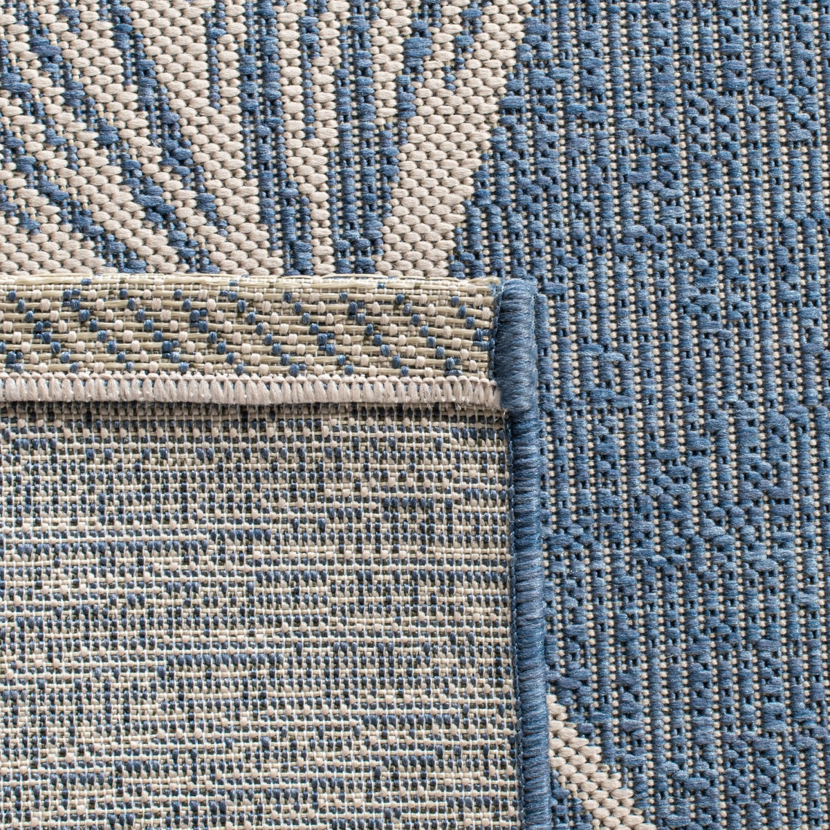 BLUE / LIGHT BEIGE